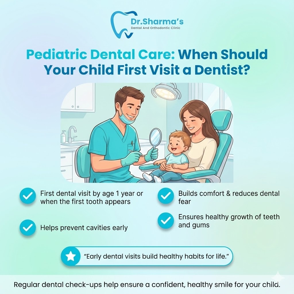 Pediatric Dental Care: When Should Your Child First Visit a Dentist?