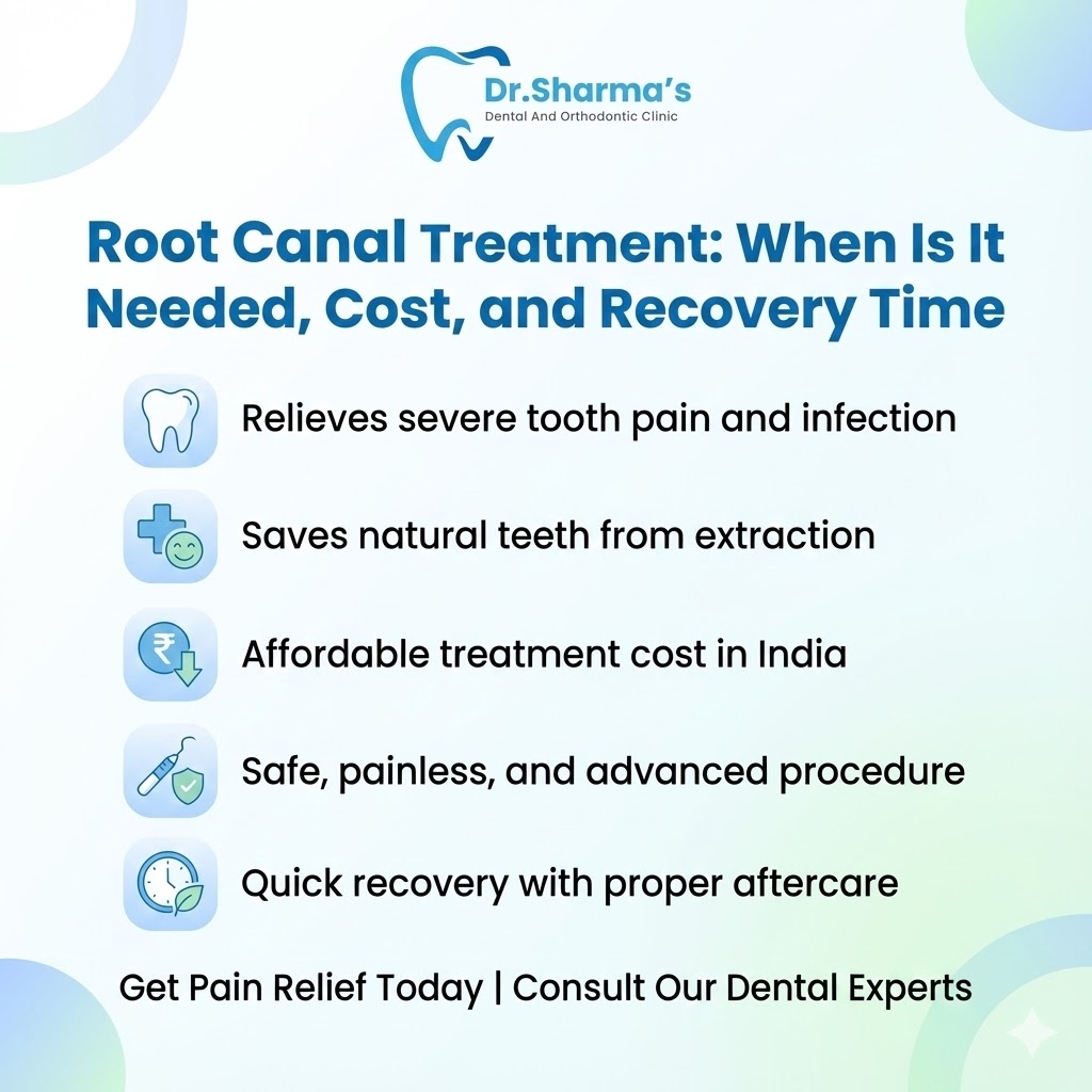 Root Canal Treatment: When Is It Needed, Cost, and Recovery Time